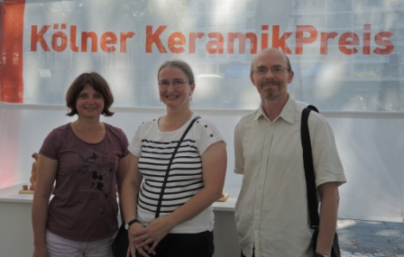 Jury des Kölner KeramikPreis 2016 | Olga Simonov, Dr. Patricia Brattig, Kurt Michalk
