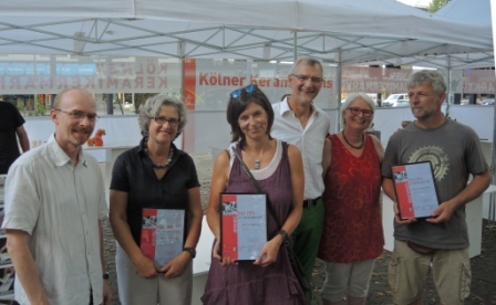 Die Jury des Kölner KeramikPReis 2016 mit den Preisträgern